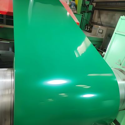 Aluminum plated zinc color coated coil steel galvanized color coated plate Color coated plate can be customized