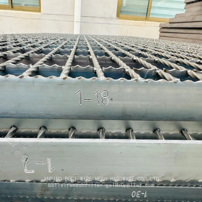 steel bar grating .Top quality China golden supplier steel grating factory BOLI2025 NEW DESIGN