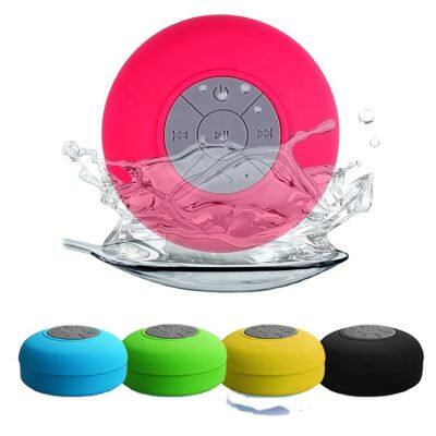 Hotsale Outdoor Car Sucker Shower Mini Portable Handsfree Wireless BT Speaker Waterproof