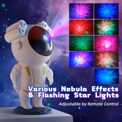 New Design Astronaut Galaxy Projector Starlight Nebula Projector Remote Control Smart Led Projector Lamp For Bedroom Decor photo-4
