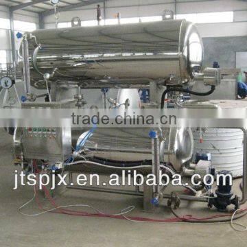 JT-SC1300*4000 stainless steel double layer suitable automatic water immersion sausage sterilization machine