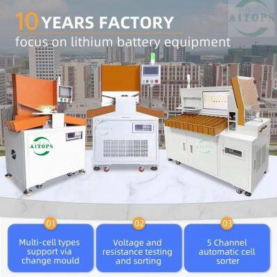 2 in 1 Insulation Paper Pasting Machine Sorting Machine For 8650/26650/32650 Insulating/Insulation Adhesive Highland Barley Paper Pasting Sticker photo-5