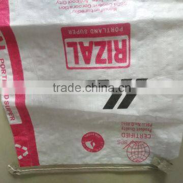 High quality 25kg 50kg Cement Bag /polypropylene Bags Of Cement