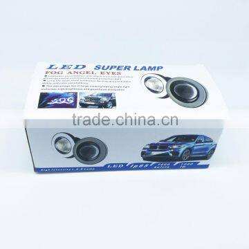 2x 2.5inch 3inch 3.5inch High Power LED Fog Angel Eyes Bumper Driving Fog Lights Lamp For For M.azda S.ubaru C.hrysler D.odge photo-3
