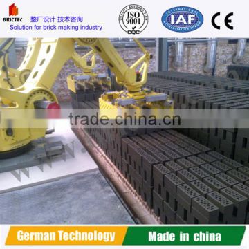 High quality cheap robot stacking brick machine