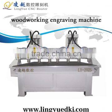 Wood Engraving Machine CNC Router Multi Spindles