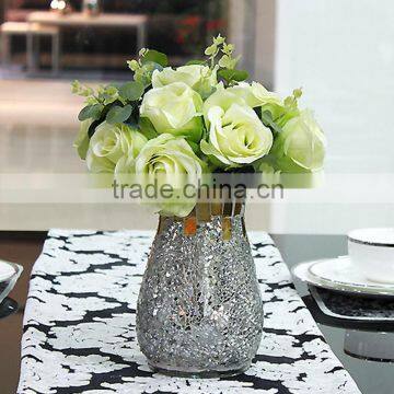 romantic handmade mosaic vase