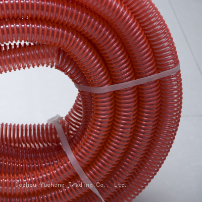 PU plastic rib reinforced flexible hose
