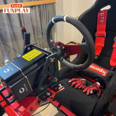 Professional Racing Simulator Cockpit 6DOF Motion Rig VR Ready for VR Steam PS Window Racing Game Ultimate Home Racing Experience photo-3