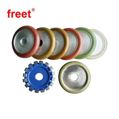Resin Bond Diamond Flute Grooving Wheels 4inch for Stone Marble Granite 50#-3000# photo-2