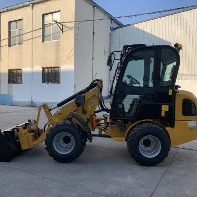 HZM China Popular Front End Loader 1 Ton HZM810 809 Compact Mini Wheel Loader photo-3