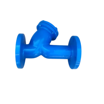 Industrial-Grade Cast Iron Strainer With SS304 Screen for Pipeline Filtration Systems