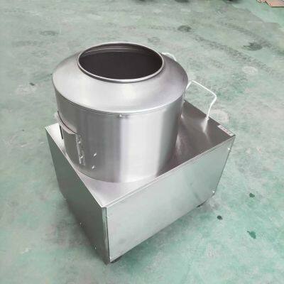 Stainless Steel Electric Potato Peeling Machine Industrial Potato Skin Removing Machine for Vegetable Processing