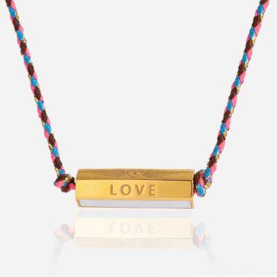 18K Gold PVD Plated Stainless Steel Necklace With Titanium Nitride Coating