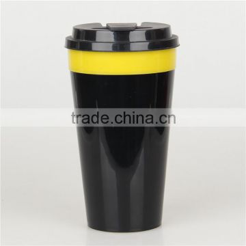 high quality 16oz double wall heat insulated coffee mug with special lids                        
                                                                                Supplier's Choice