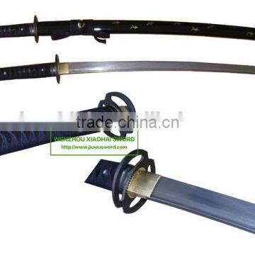 high quality damascus steel high carbon steel dragon handmade katana samurai sword HK057