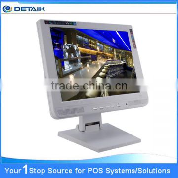 DTK-1519R Prompt Delivery 15 Inch White Color Saw Touch Monitor