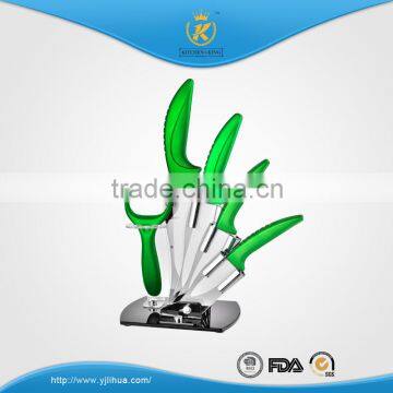 KITCHEN KING 6/5/4/3 Inch Ceramic Knife Set With Peeler