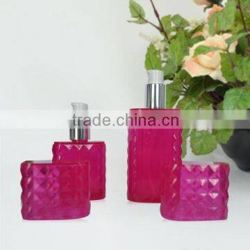 60ml 30ml Plastic AS Empty Purple Unique Lotion Bottle photo-4