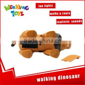 Little Plastic Walking Animals Lion Toy With Sounds and Lights
