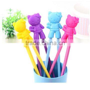 High Quality Kid Proof Silicone Chopsticks, Fasion Silicone Kids Chopsticks for Promotion Gift Quality Choice photo-5
