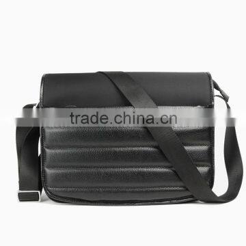 leather shoulder bag business men briefcase laptop case