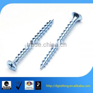 Blue zinc pozi drive self teapping decking screw