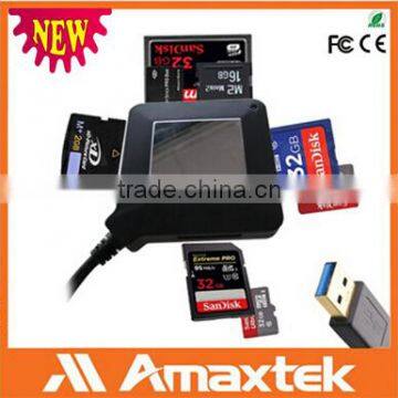 Supper Speed Multifunction USB3.0 Card Reader With Extension Cable photo-3