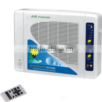 hot selling air ozone generator air purifiers hepa hepa anion air cleaner with CE ROHS approval EG-AP09