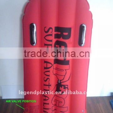 pvc inflatable little size surfboard float