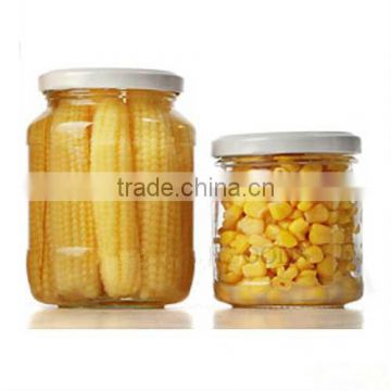 price canned baby corn in glass jar with top quality