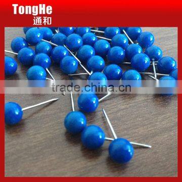 Blue Ball Plastic Head Map Pin