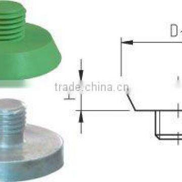 Nailing plate for precast anchors