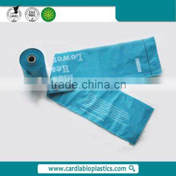 Pet Accessories Customed LDPE+Cornstarch environmental dog pet poop bags