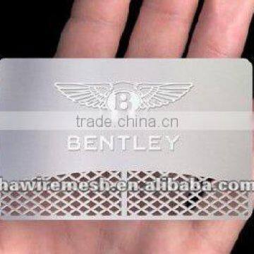 Metal Etching Stainless Steel Business Card