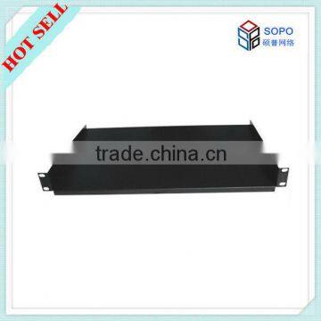 1U Black/ White Network Shelf/Cantilever Shelf