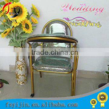 Wholesales popular iron frame muslim chair