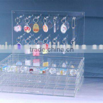 Clear Acrylic KeyChain Display Holder for Shop