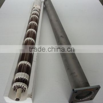 white colored nickel chrome industrial heater radiant tube heater