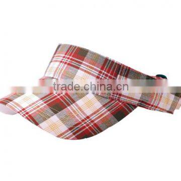 wholesale custom high quality sun visor cap ,summer sports visor