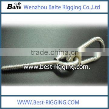 HIGH QUALITY HARDWARE RIGGING SWING HOOK WITH BOLT & NUTS EYE BOLT photo-4