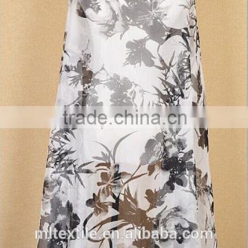 Silk weave chiffon fabric