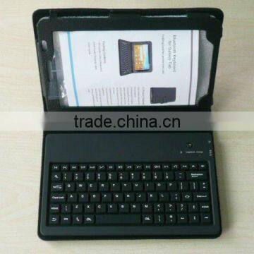 Bluetooth Wireless Keyboard Leather Case Smart Flip for Samsung Galaxy P6200 Tab