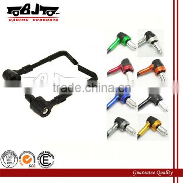 BJ-LG-002 universal red 7/8" CNC brake clutch lever guard aluminium for dirt bike motorcycle from china