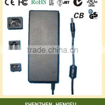 Universal 12V 7A AC DC Power Supply (with UL Approved)