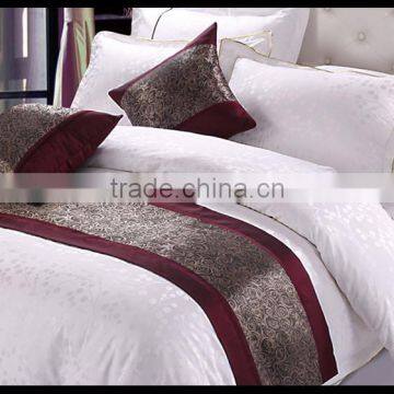 hot sale100% polyester bedding set for hotel