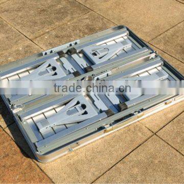 MDF Top Folding Aluminum Picnic Table Foldable Table and Chairs photo-4