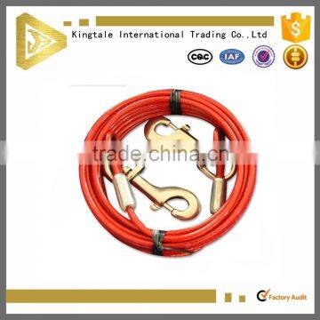 Red Pvc Coated Steel Wire Rope Sling 13mm photo-2