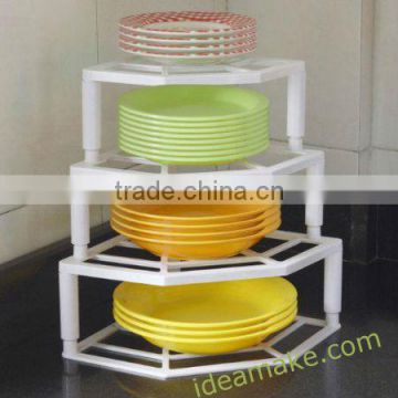 3 Tiers Dish Organizer Smart kitchen organizer