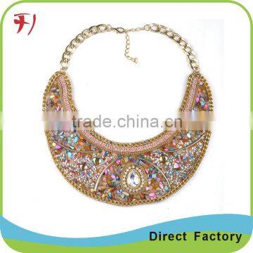 Zinc Alloy Necklace Jewelry Sets Gold